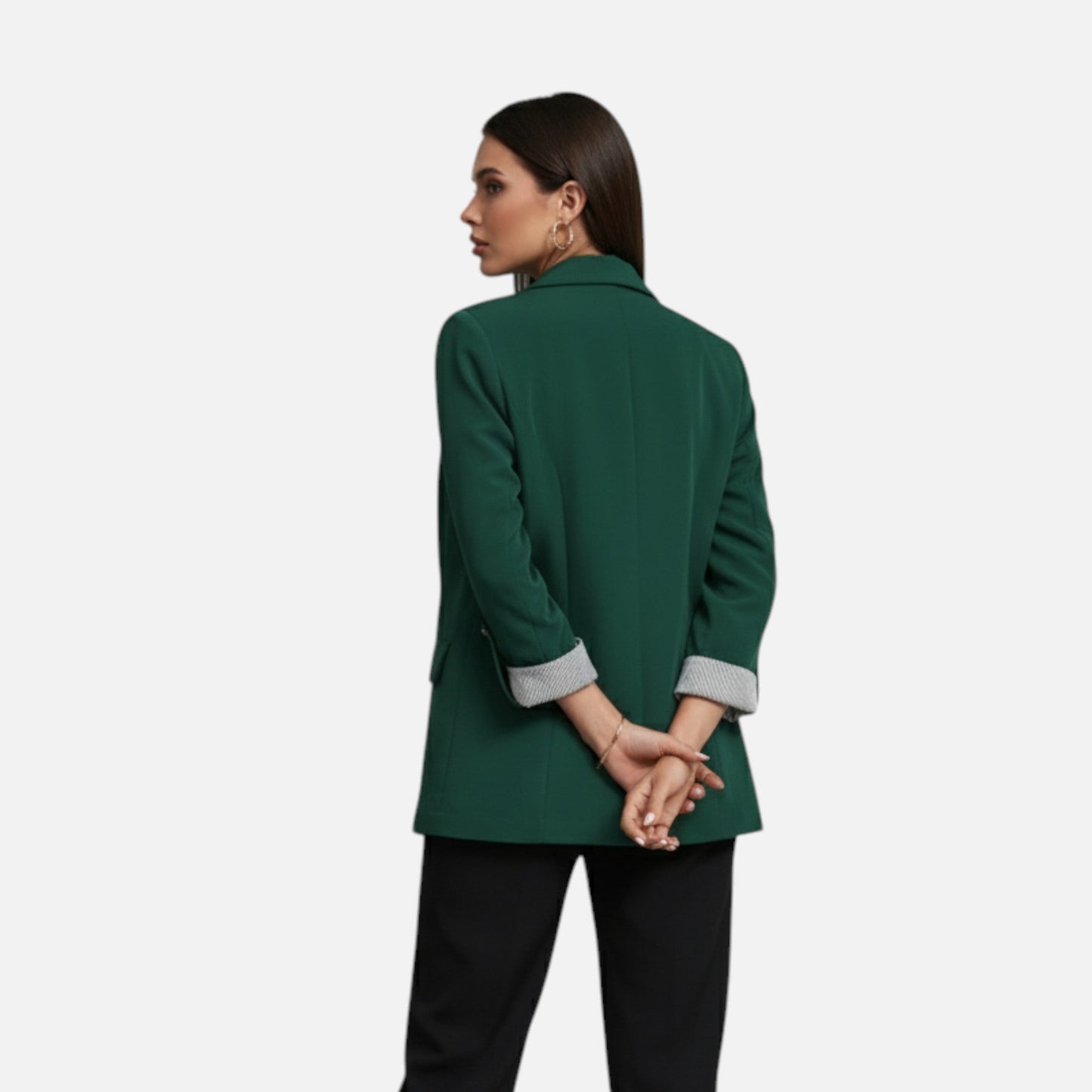 Blazer de Estilo Clásico para Mujer