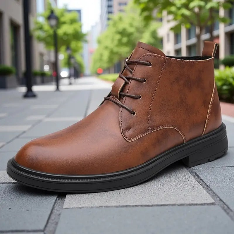 Iker - Botas Ortopédicas de Cuero⏐Edición Premium